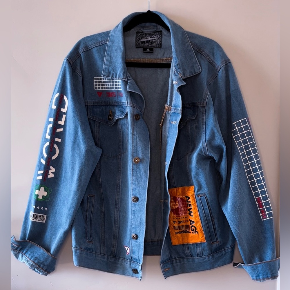 Brooklyn Cloth Unisex Denim Jacket, Sz XL